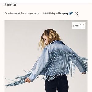 ✨NWT✨Fringe Ex Boyfriend Trucker